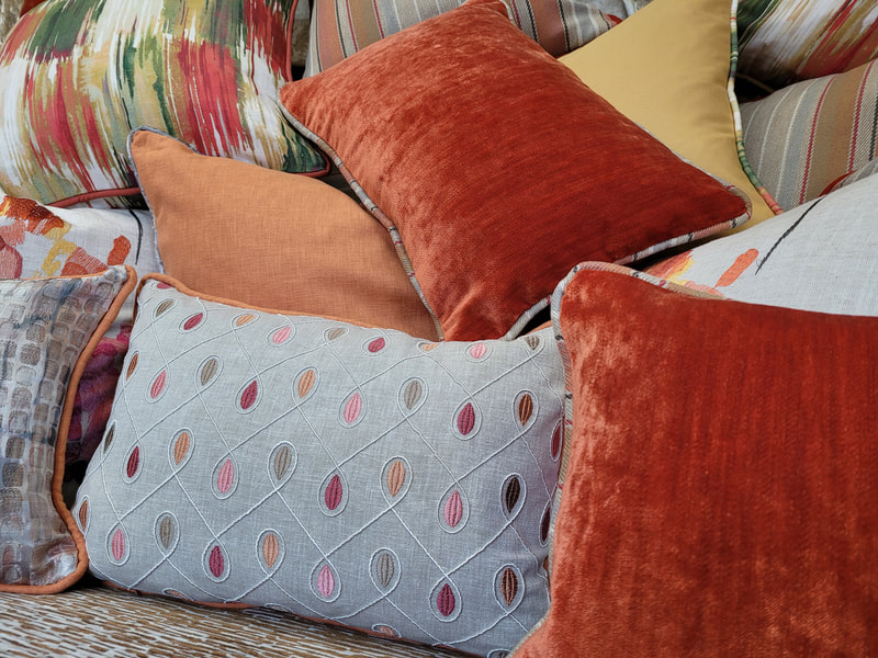 Handmade Cushions Bespoke Belwell Interiors
